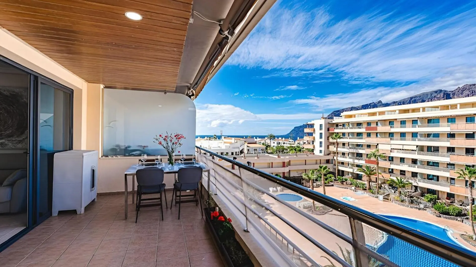 דירה פוארטו דה סנטיאגו Los Gigantes Cliffs Sapphire Oceanview With Parking