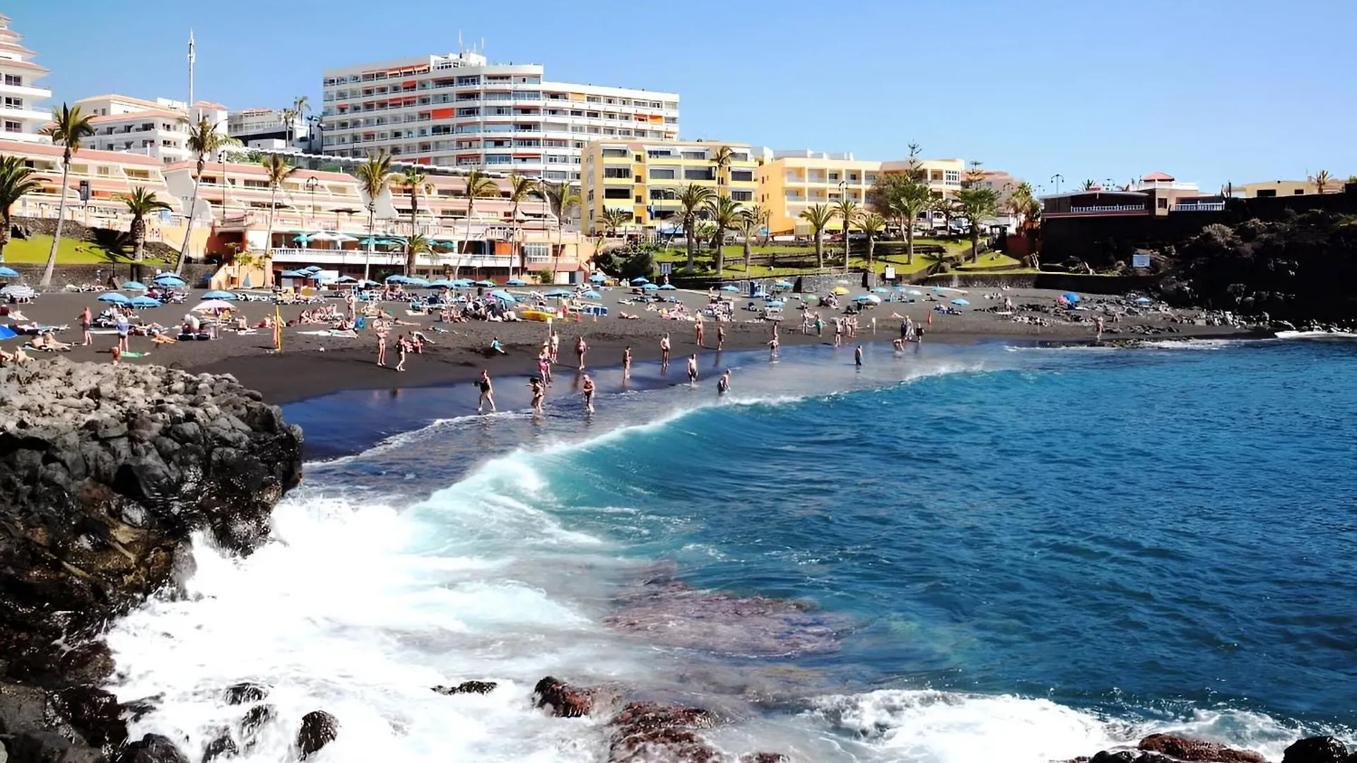 דירה פוארטו דה סנטיאגו Los Gigantes Cliffs Sapphire Oceanview With Parking ספרד